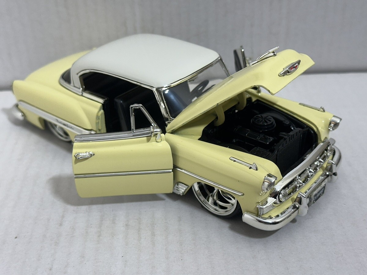 1953 1/24 Jada ジャダ CHEVY シェビー ベルエア JADA STREET LOW 1953 CHEVY BEL AIR 1:24 BLUE CONVERTIBLE | eBay