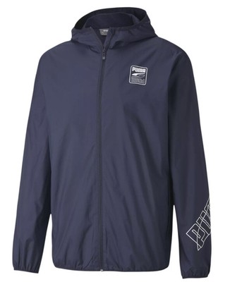 puma graphic windbreaker