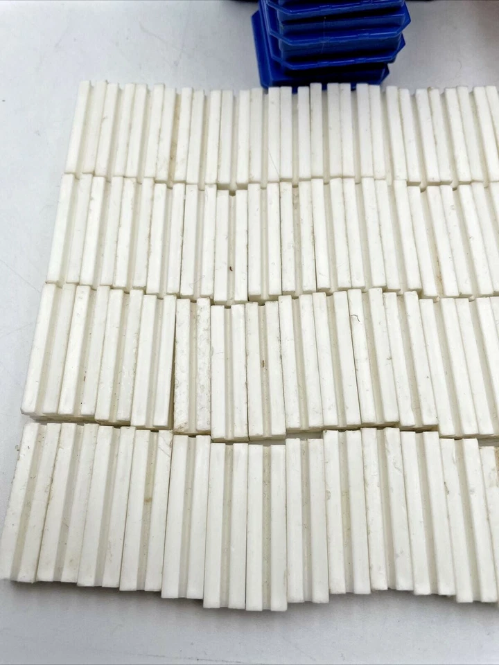 Tupper Toys Lot Build O Fun Blocks Connectors Tupperware Vintage 161 Pieces - Image 2 of 4