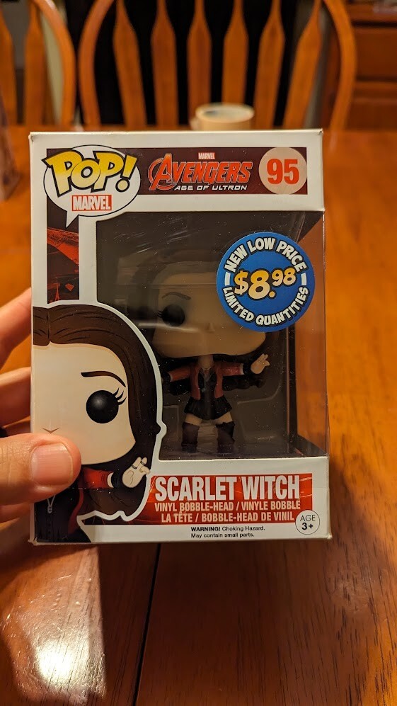 Funko Pop! Vinyl: Marvel - Scarlet Witch #95 849803047795 | eBay Funko Pop! Vinyl: Marvel - Scarlet Witch #95 849803047795 | eBay