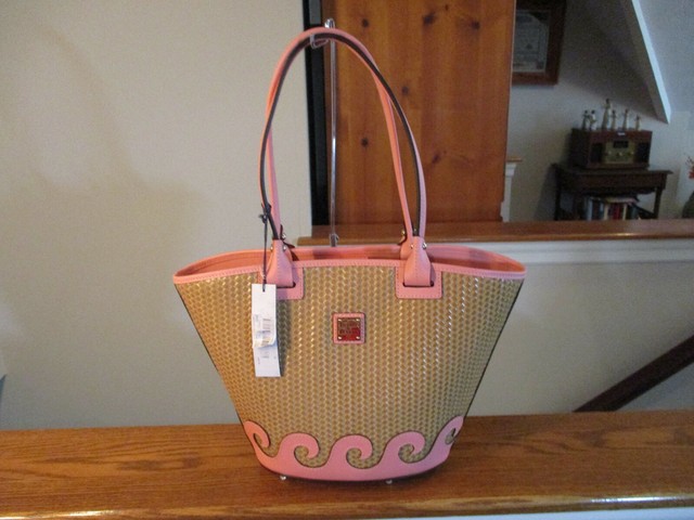 dooney and bourke beacon woven tote