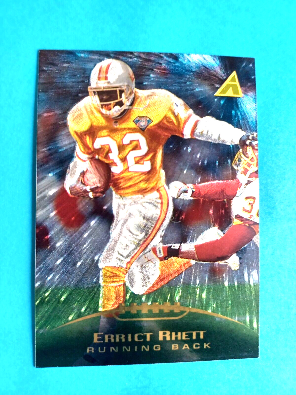 1995 PINNACLE ERRICT RHETT #92 TROPHY COLLECTION PARALLEL TB BUCCANEERS