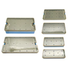 Dental Sterilization tray case box Ophthalmic/dental Orthopedic Surgical box