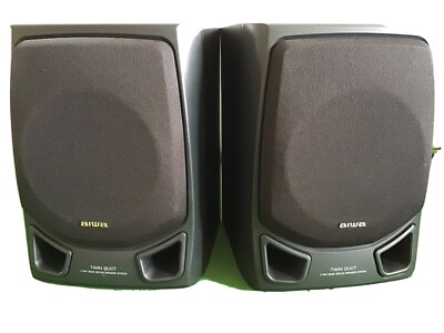 AIWA SX -NV210 TWIN DUCT 2WAY BASS SPEAKERS | eBay