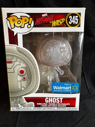 Funko Pop Marvel: Ant-Man & The Wasp - Ghost (Invisible) Exclusive #345 NIB 
