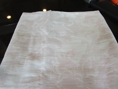 Pottery Barn Jacquard Linen Medallion euro sham soft rose photo shoot sample