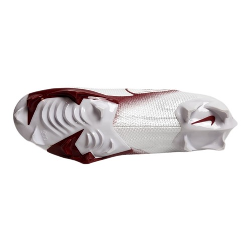 Nike Vapor Edge Pro 360 Football Cleats Men's Sz 9 White Cardinal Red CV6345-105 - Picture 8 of 11