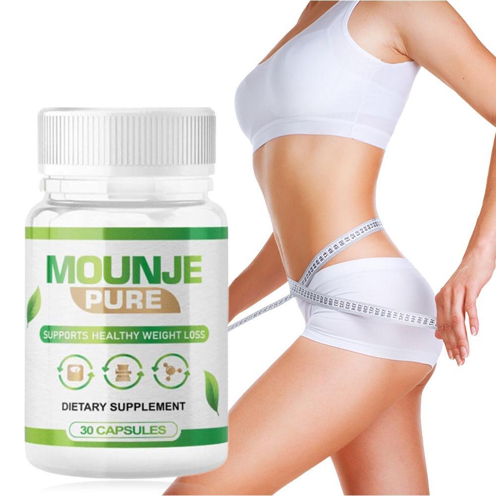 Mounje Pure - 100% Pure Natural Ashitaba Extracts, 30 Capsules/Bottle