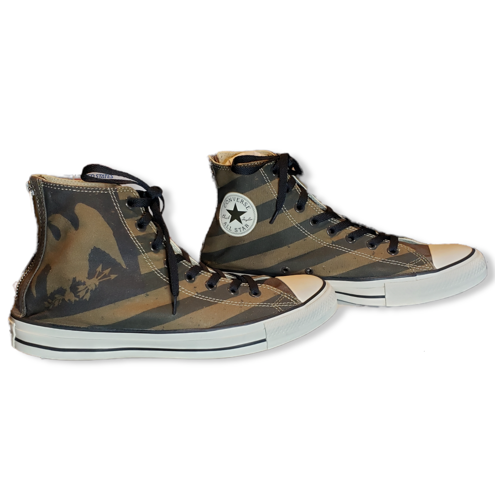 Converse Chuck Taylor All Star Back Zipper EAGLE USA M 10.5 W12.5 EUR 44.5  | eBay
