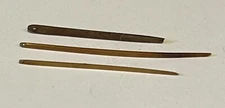 Eskimo artifact Needle Sewing Kit Implements Rare Complete Condition