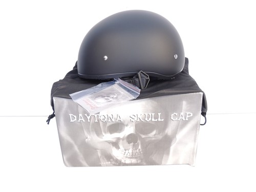 Daytona Motorcycle Skull Cap Helmet D1 