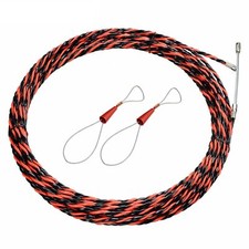 Fish Tape Wire Puller Through Wall Wire Threader OD 6mm Plus Fish Cable Faste...