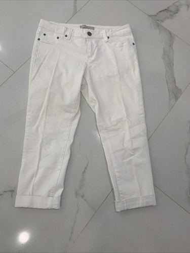 Mid Rise Crop Capri Denim Jeans | eBay
