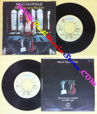 LP 45 7'' SALLY OLDFIELD You set my gipsy blood free Water bearer no cd mc dvd