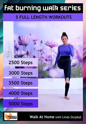BARLATES BODY BLITZ FAT BURNING  WALK SERIES DVD LINDA STEJSKAL 6 WORKOUTS NEW