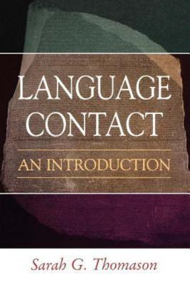 Language Contact: An Introduction (Not In A Series), Thomason, Sarah G., Good Bo