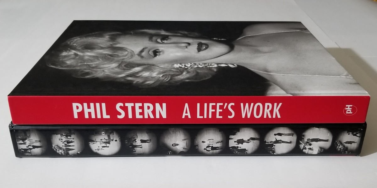 PHIL STERN 1ST ED ART PHOTO BOOK JAZZ CELEBRITY MARILYN MONROE