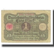 #618270 Geldschein, Deutschland, 1 Mark, 1920, 1920-03-01, KM:58, SS