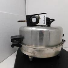 SALADMASTER Oil Core Electric Skillet 7815E Cord Dome Lid Completely Submersible
