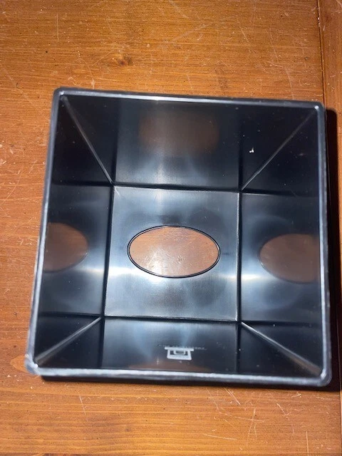 Capas de caixa de tecido UMBRA~pretas~lote de 4 - Imagem 2 de 4