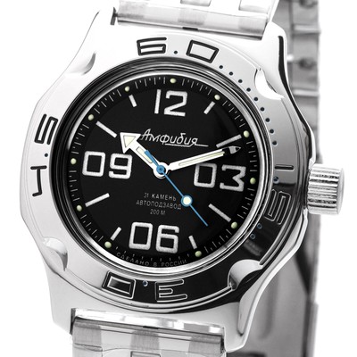 VOSTOK Automatik Kal. 2415/100819 russische mechanische Taucheruhr