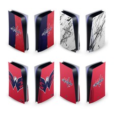 OFFICIAL NHL WASHINGTON CAPITALS VINYL SKIN FOR SONY PS5 DISC EDITION CONSOLE