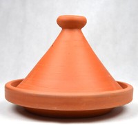 Marokkanische Tajine Natur Bleifrei Lehm Tontopf Keramik 6 Bis 8 Personen D 35Cm