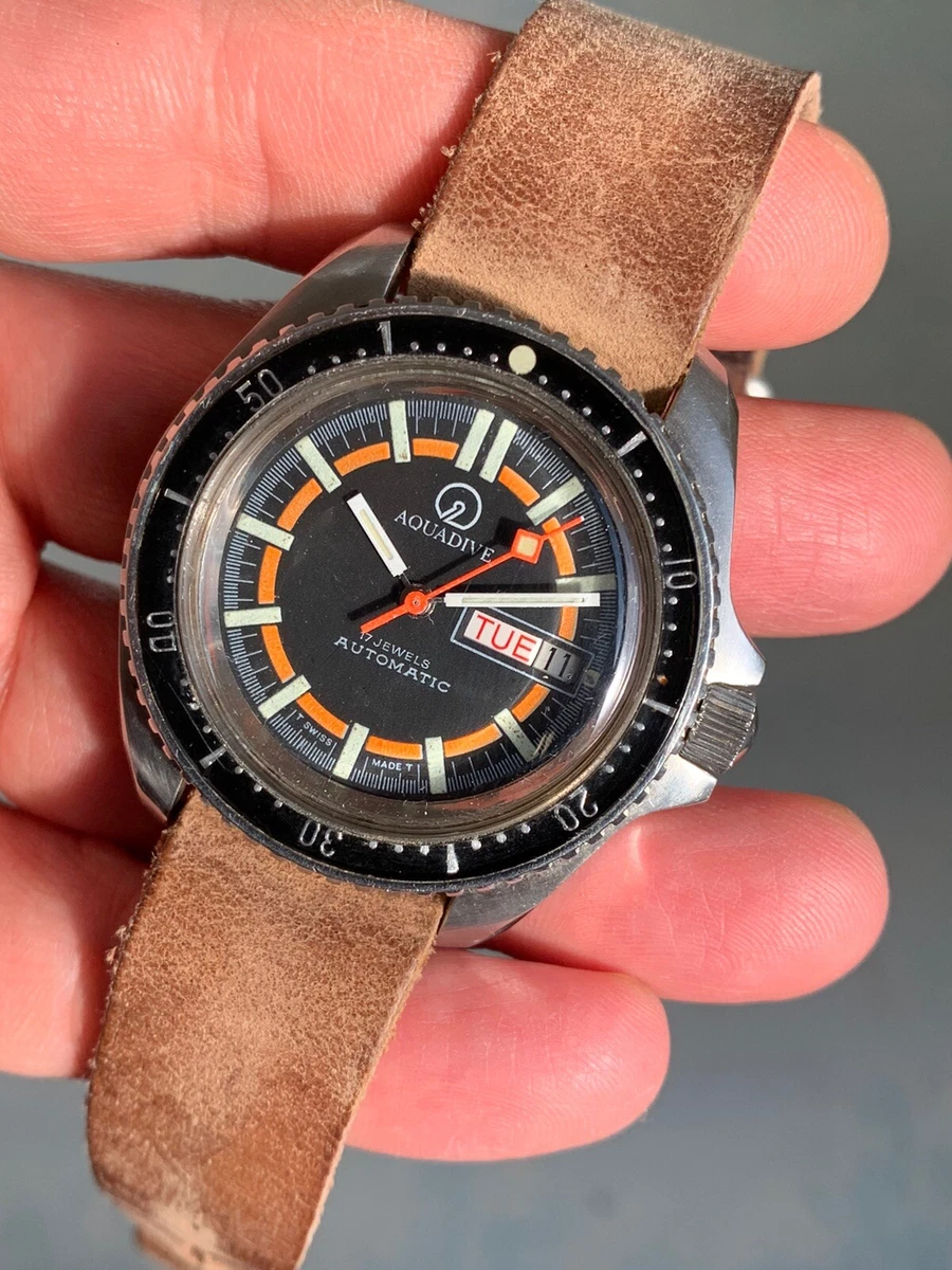 Diver watch cheap automatic swiss