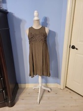 Speechless Small Dress Womens Green Sleeveless Shift