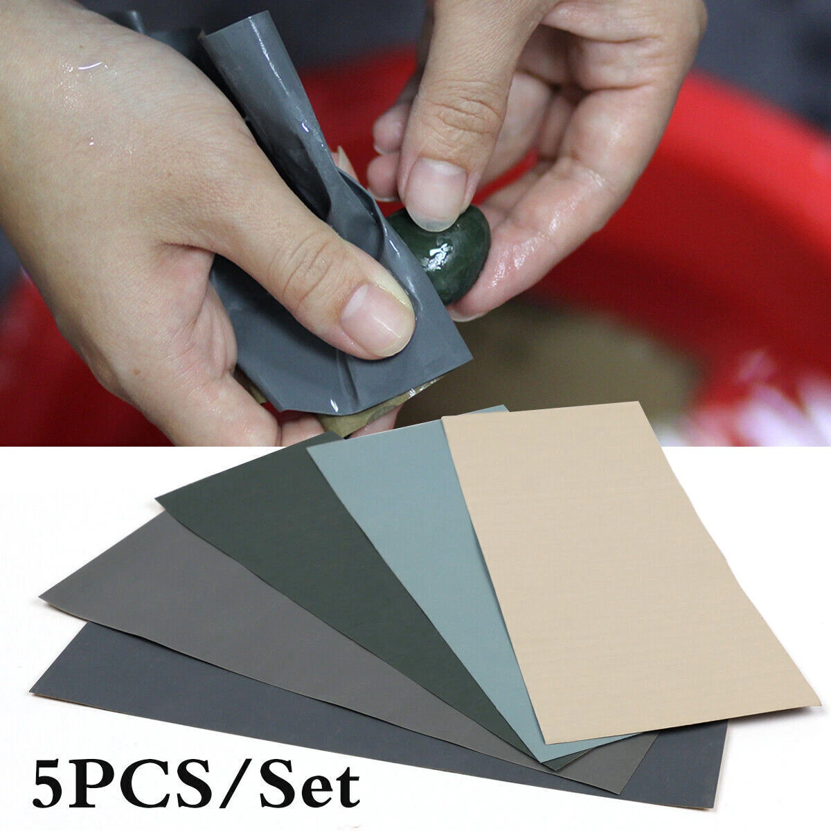 5 x Wet Dry Grit 2000 2500 3000 5000 7000 Car Paint Sand Paper