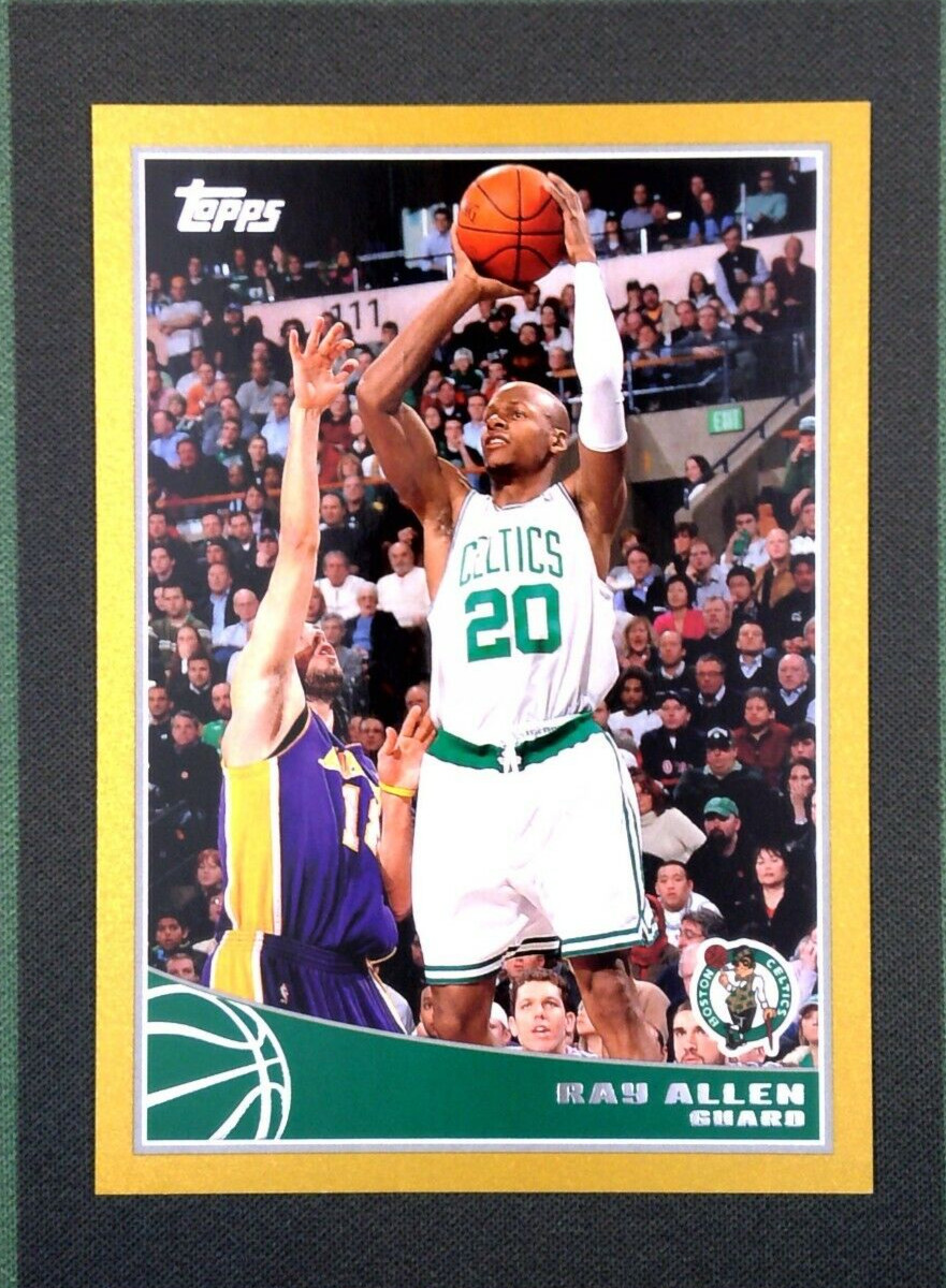 2009 Topps 13 Gold Border Ray Allen /2009