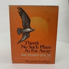 There's No Such Place As Far Away by Bach, Richard Hardcover Book Illustrated Ro
