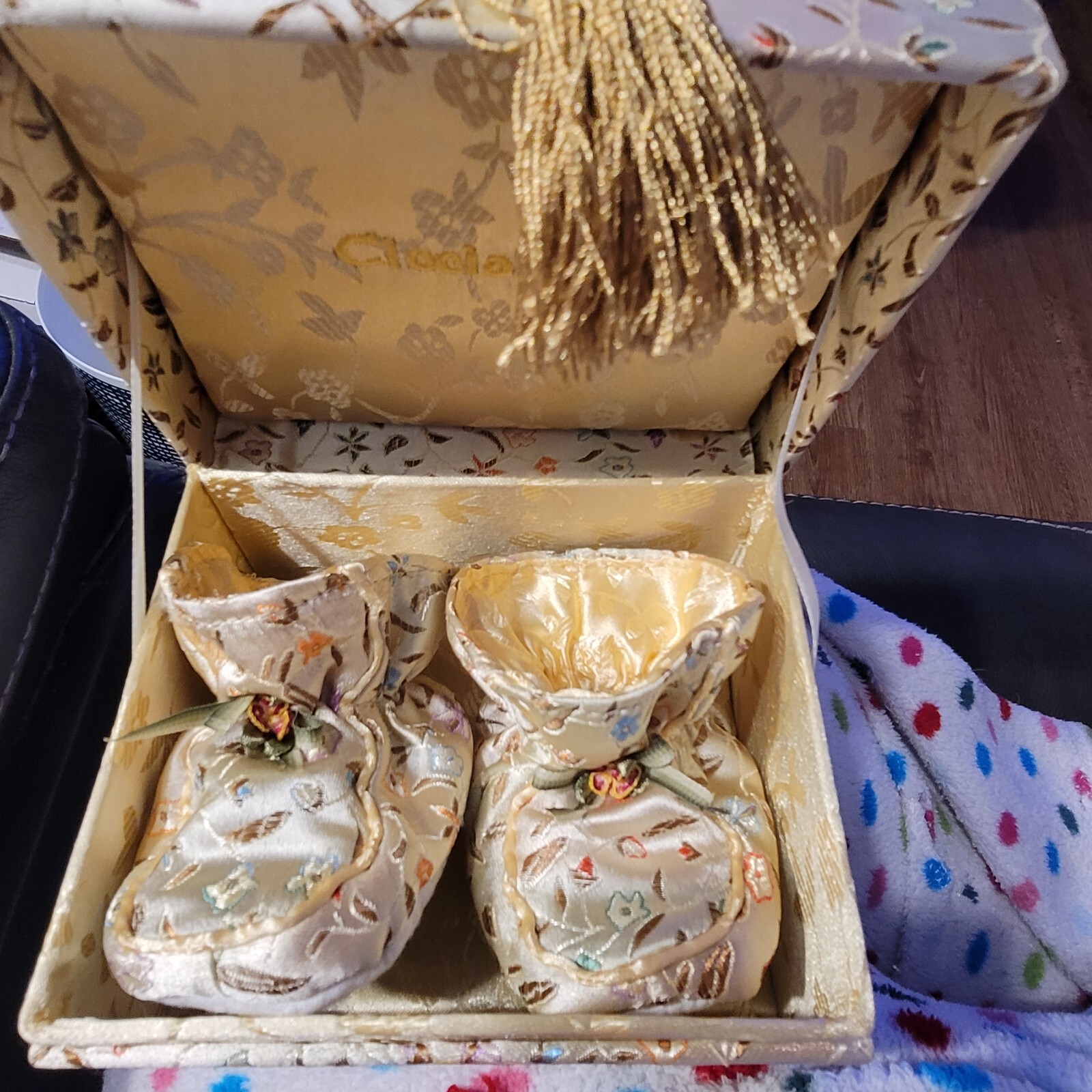 PANTOFOLA D’ORO Pantofole bambino Ciccabella confezione regalo 6 12 mos