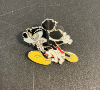2008 Disney Trading Pin - Mickey Mouse Runaway Brain/Zombie RARE Collectable