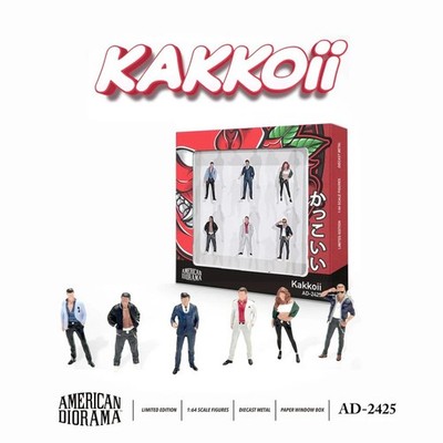 American Diorama - Kakkoii Figure Set - AD-2425 - 1:64