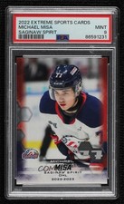 2022-23 Extreme Saginaw Spirit Michael Misa PSA 9 MINT dk8
