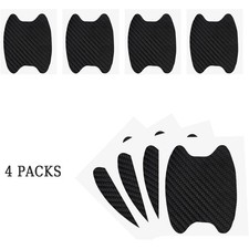4pcs Invisible Car Door Handle Bowl Anti-scratch Protector Sticker Universal