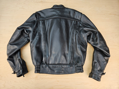 Vintage Hein Gericke Speedware Men's black leather motorcycle