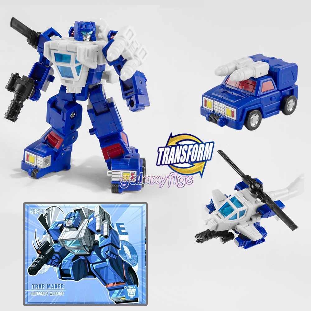 New Transformation Extreme Squad Dr.WU DW-ES02 Action Figure In Stock