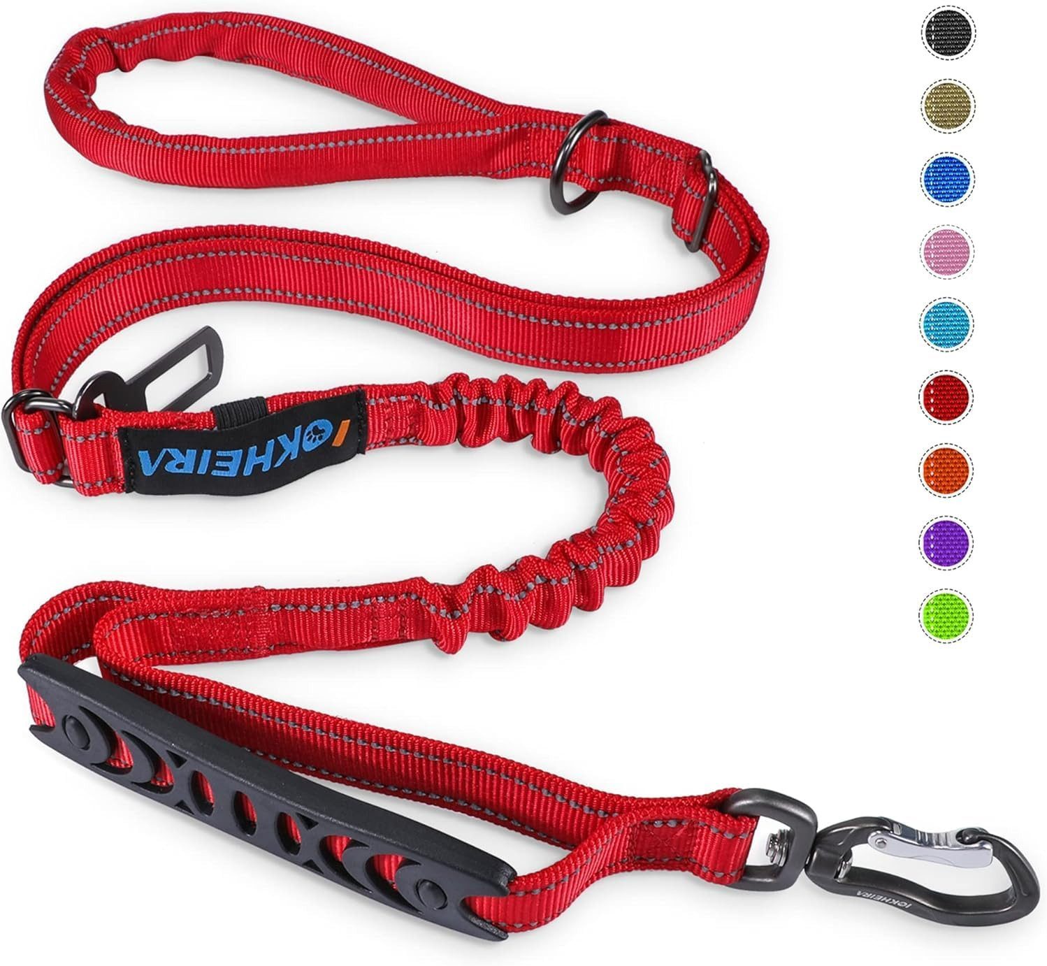Guinzaglio Addestramento Cani 1.8M con Ammortizzatore e Auto Clip