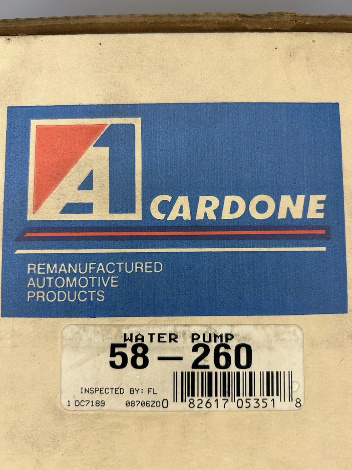 Bomba de agua Cardone 58-260 Reman GM 5,0 L/5,7 L V8 aplicaciones 1987-1995 Foto 2 de 4