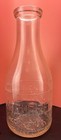 Vintage 1947 Monticello Dairy One Quart Embossed Milk Bottle-Charlottesville VA. — photo 2