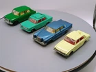 Matchbox Lesney Lot Ford Corsair #45, MG 1100 #64, Fiat 1500 #56, Merc 300 SE 46