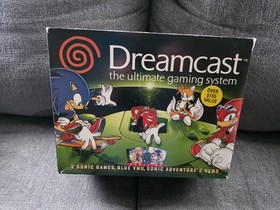 Sonic Two Game SEGA Dreamcast Bundle, 2001, Near-Complete, Very Good, Rare