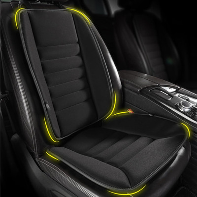 Kingphenix Car Seat Cushion with Back Support Pillow: Enhanced Comfort Memory Fo