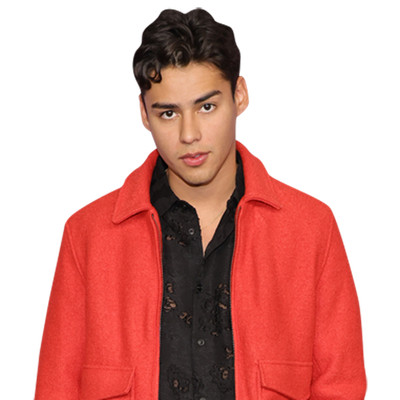 Andrew Davila (rote Jacke) Half Body Buddy Cutout