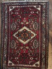 Oriental Antique Vintage 2’11” X 22” Hand Knotted Wool Throw Rug — photo 1
