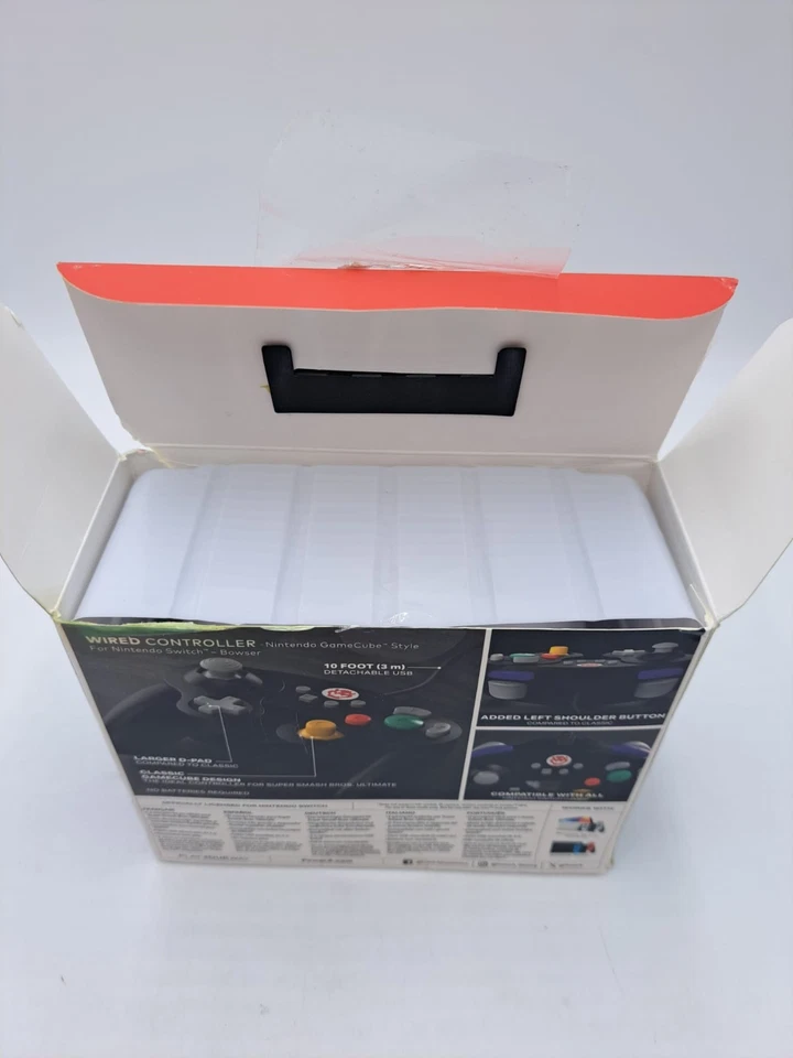 PowerA WIRED Controller Nintendo Switch Super Mario GameCube Style Missing cable - Image 3 of 4