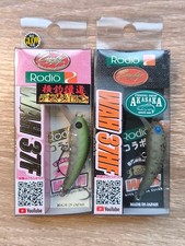 Lucky Craft Woau 37F Desmelon & 37HF Guriko Lava Lures Set, Unused