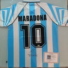 Diego Maradona Signed Autographed Argentina Soccer Jersey With COA